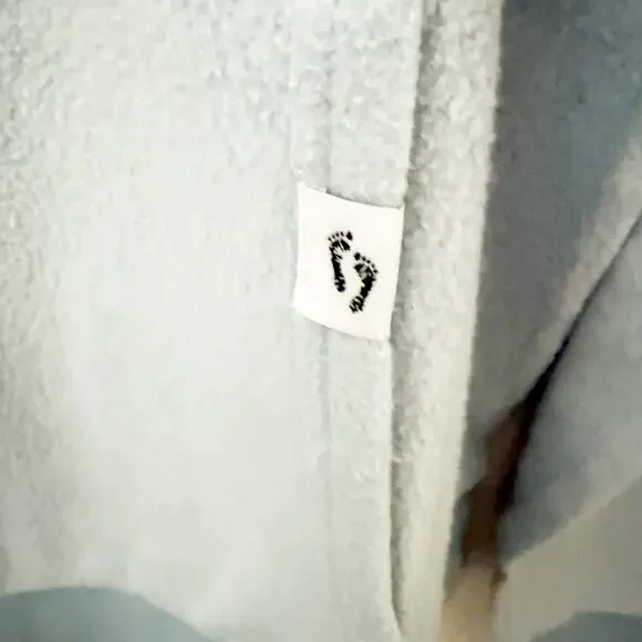 FEAT CLOTHING | The BlanketBlend™ Hoodie Sweatshirt Light Blue "BurrBlue" | XXL - Picture 8 of 9